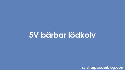 5V bärbar lödkolv - Thumbnail