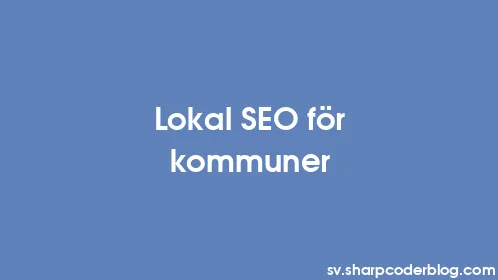 Lokal SEO för kommuner - Thumbnail