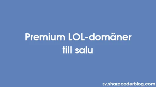Premium LOL-domäner till salu - Thumbnail