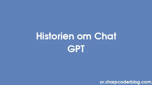 Historien om Chat GPT - Thumbnail