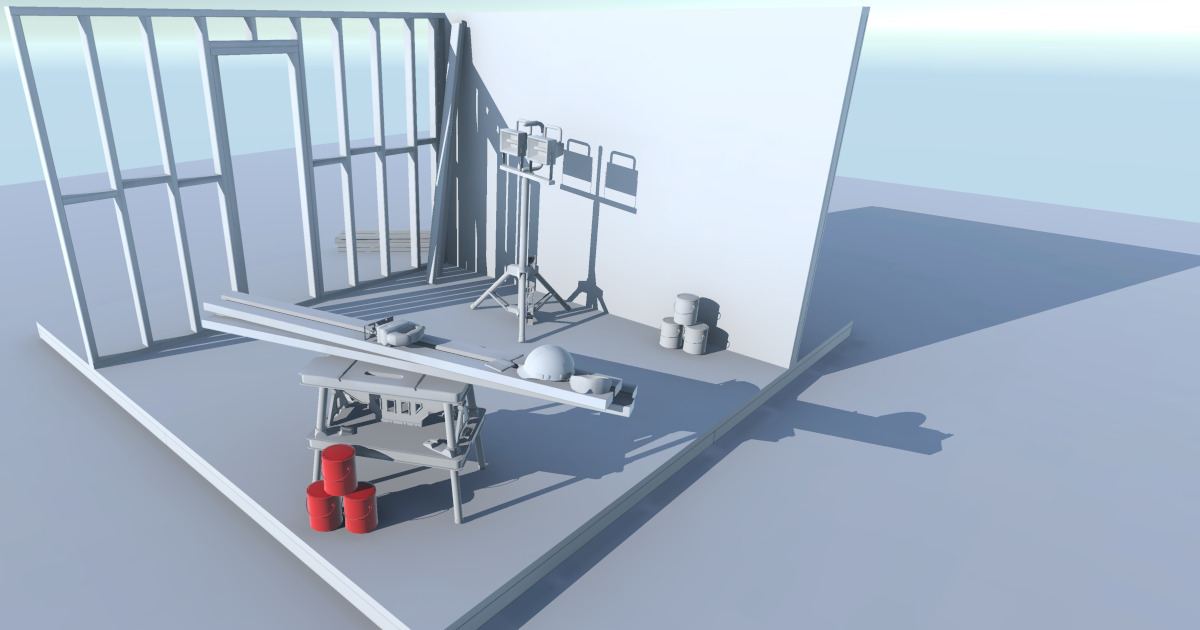 Skuggor i Unity Editor.