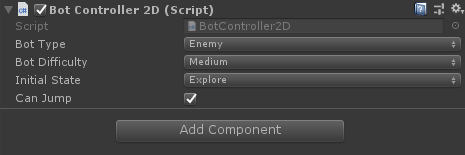Egenskaper för 2D Bot AI