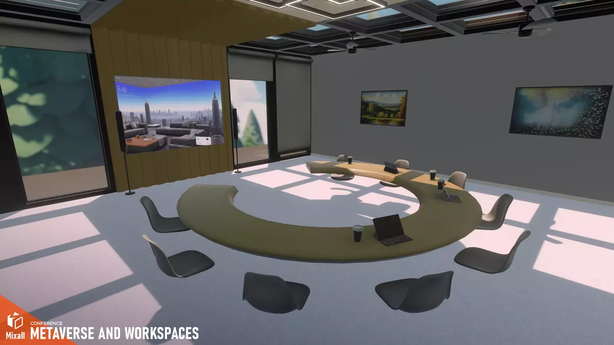 Metaverse och arbetsytor - Konferens - Unity Asset Store-paket.