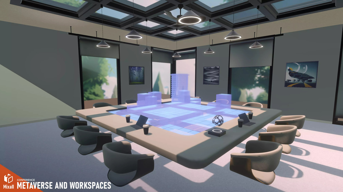 Metaverse och arbetsytor - Konferens - Unity Asset Store-paket.