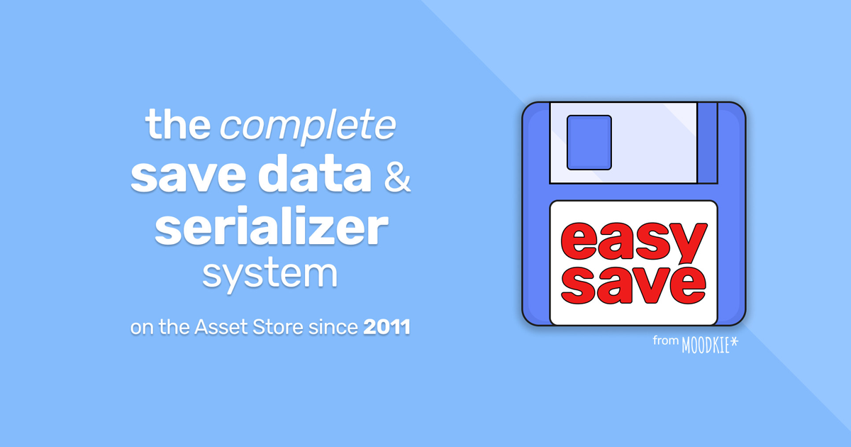 Enkelt spara - den kompletta spara och ladda tillgången