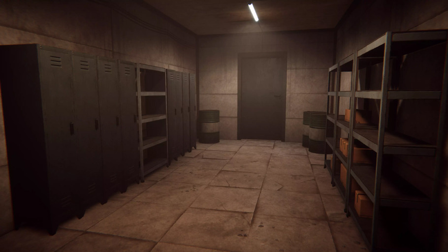 Mörk modulmiljö i enhet.