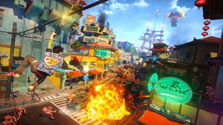 Sunset Overdrive Gameplay Skärmdump